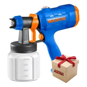 Equipo Pistola De Pintar 450w 800ml Wadfow Weg1a01 + Regalo Azul