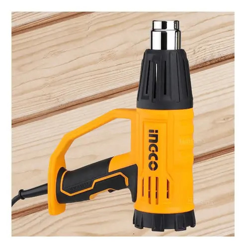 Pistola De Calor 2000w C Set De Boquillas Hg200047 Ingco Amarillo - Imagen 7