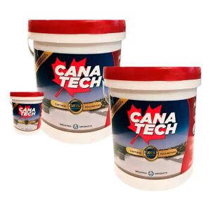 Canatech Membrana Liquida Pu 20 + 20 Kg Colores + 1k Regalo Blanco Mate