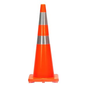 Cono Trafico Reflectivo Vial 90cm Wadfow Wyj1a90 Mara  Naranja