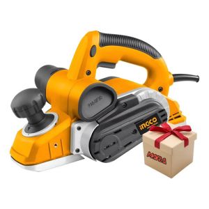 Cepillo Eléctrico Para Carpintero Ingco 1050w Mara + Regalo Anaranjado