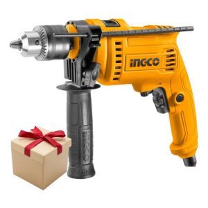 Taladro Percutor 680w Ingco Id6808 Mara Regalo ! Amarillo 50 Hz/60 Hz