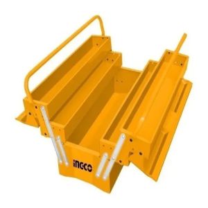 Caja De Herramientas Metalica Ingco Htb02 Amarillo