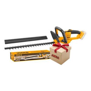 Corta Cerco A Batería Chtli20018 20v P20s Ingco + Regalo  Naranja