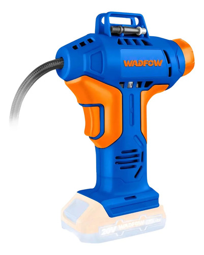 Inflador Compresor 20v P20s Wadfow +2 Bateria +carador Ingco Azul 50-60 Monofásica - Imagen 2