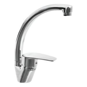 Monocomando Cocina Alto 35mm Fas 3 Garantia Mcpte Mara Plateado