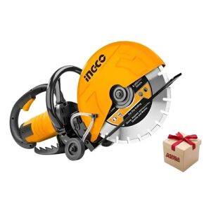 Sierra 2800 Corte Pavimento Concreto Piedra Pc3558 + Regalo Amarillo 50-60hz