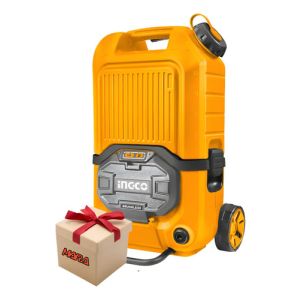 Hidrolavadora 20v Bateria 90bar Ingco Cpwli4006 + Regalo  Amarillo