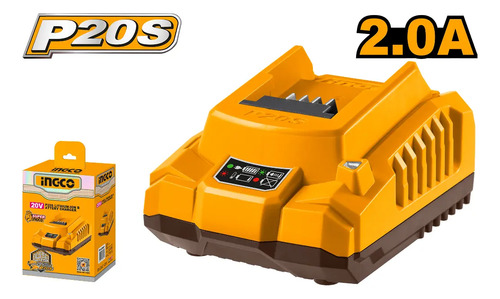 Mini Motosierra 5 P20s Cgsli2058 + 2 Bat 4ah + Cargador Mara Amarillo - Imagen 2