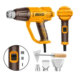 Pistola De Calor 2000w Hg200078 Ingco Color Naranja claro