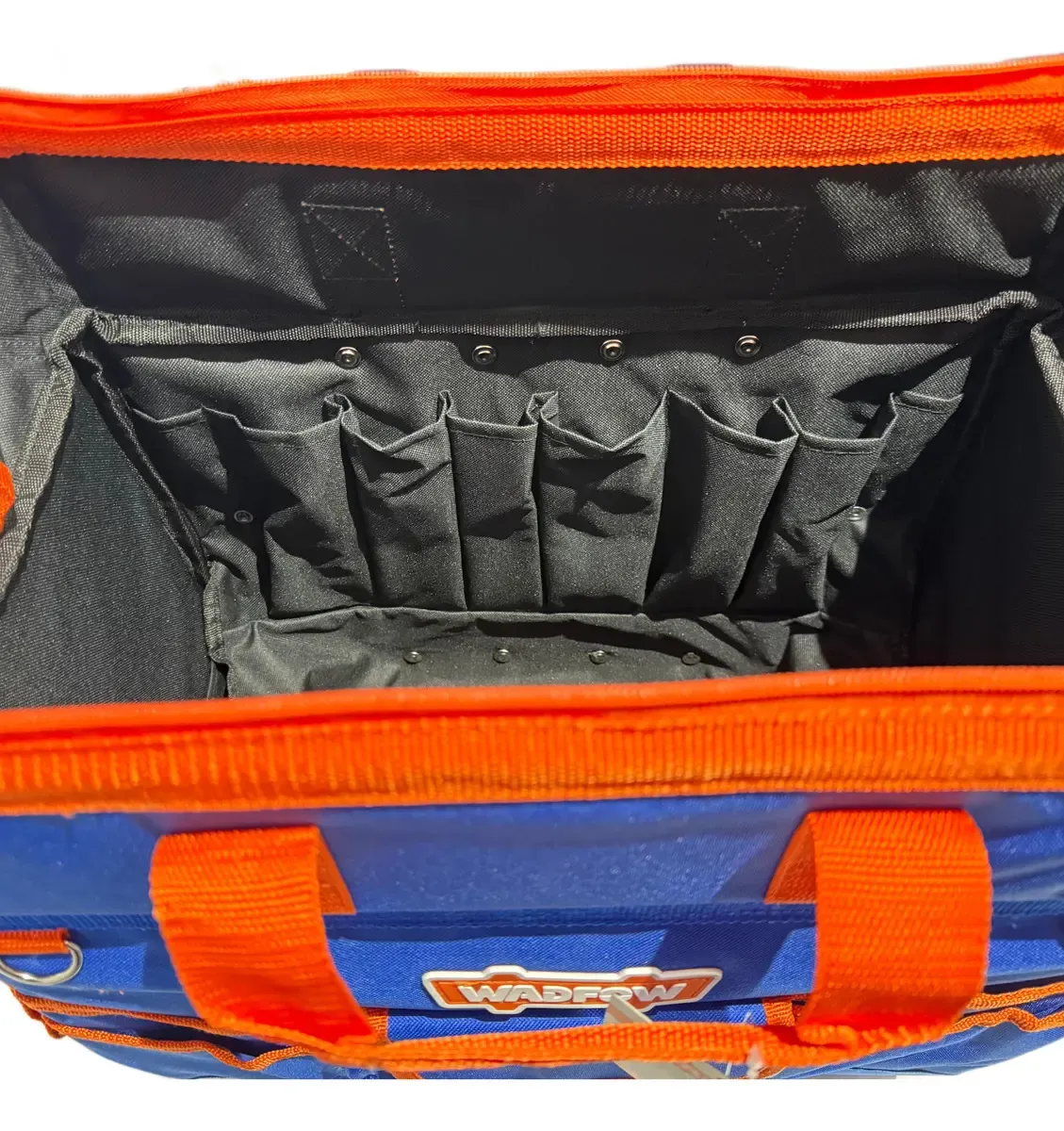 Set 3 Bolsos Porta Herramientas Apilables 19 Wtgr103 20kg Color Azul - Imagen 5