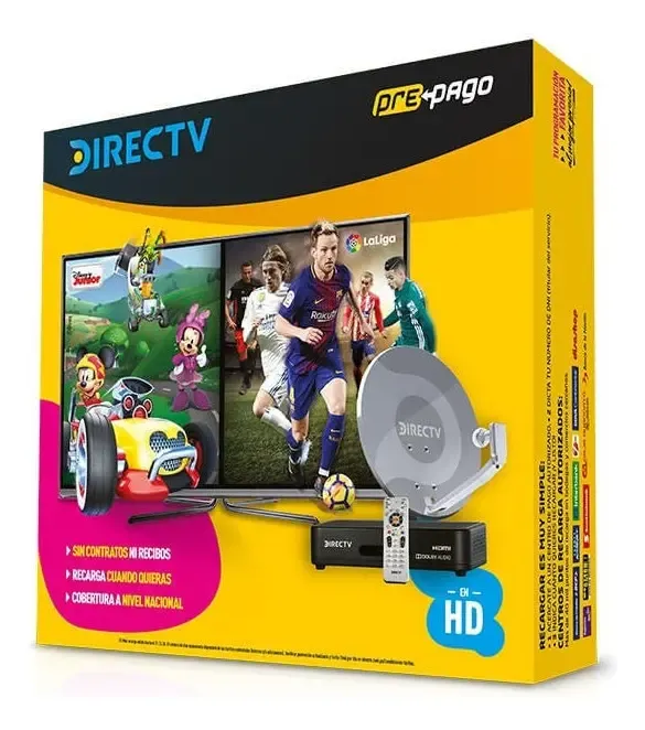 Decodificador Prepago Direct Tv Hd + Antena - Imagen 2