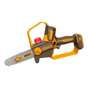 Motosierra A Bateria P20s 20v 8 S/bat Ingco Cgsli2088 Amarillo