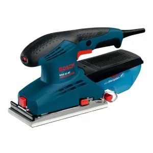 Lijadora profesional orbital Bosch Professional GSS 23 AE con sistema velcro azul 190W