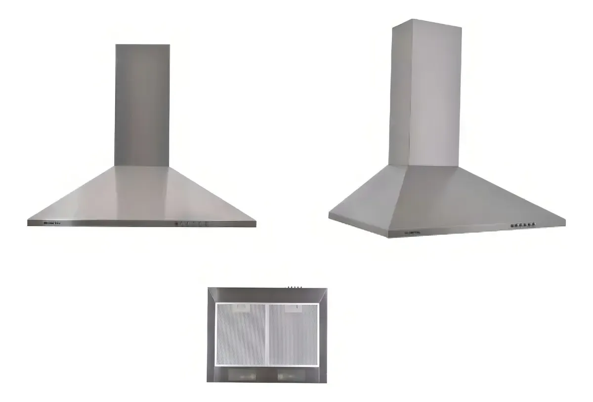 Campana Extractora Punktal Acero Inoxidable Con Luz LED - Imagen 3