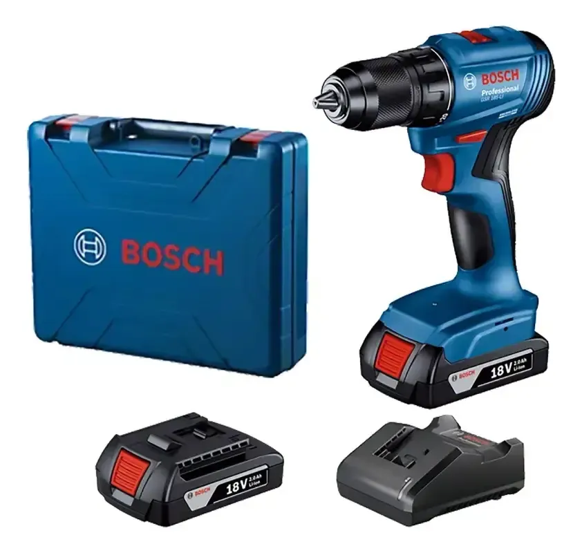 Taladro Bosch Professional Gsb GSB185-LI 06019K31H0 Incluye maleta Color Azul
