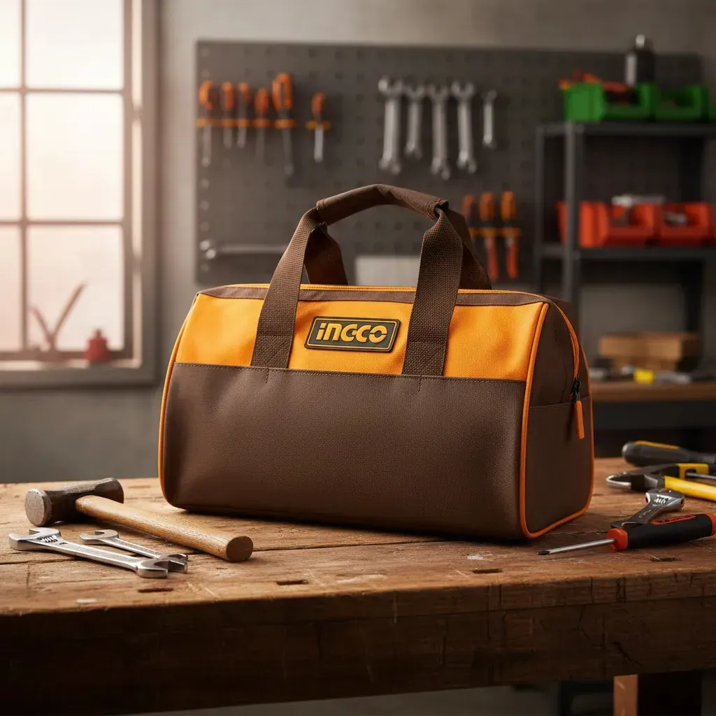 Bolso 13 Con 6 Bolsillos Ingco Htbg281328 - Imagen 4