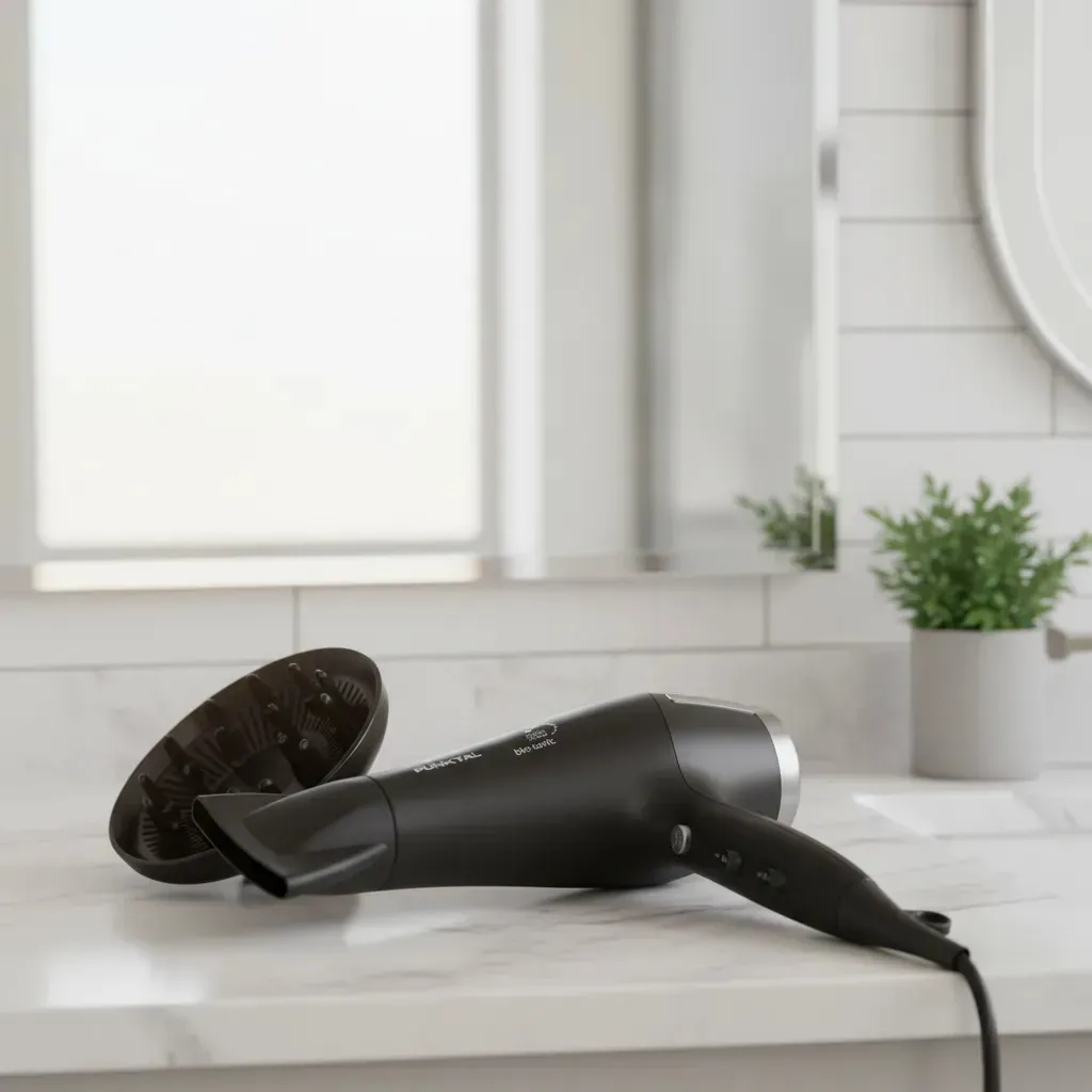 Secador De Pelo Punktal Pk-2500 Ion Con Difusor 2500w 3 Niveles De Calor 2 Velocidades Cable De 1,70 Mts - Imagen 7