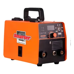 Soldadora Inverter Smarter Mig Flux Y Electrodo 100amp Fx120 Color Naranja Frecuencia 50-60