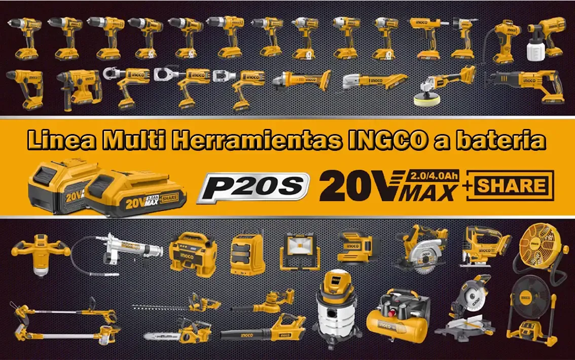 Bateria 4ah Litio 20v Volt Ingco Para Linea Multiple Herrami - Imagen 2