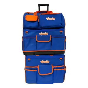 Set 3 Bolsos Porta Herramientas Apilables 19 Wtgr103 20kg Color Azul