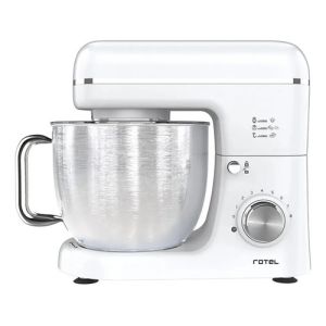 Batidora Planetaria Rotel 1500w Bowl Inox 5 Litros 8 Vel Blanco