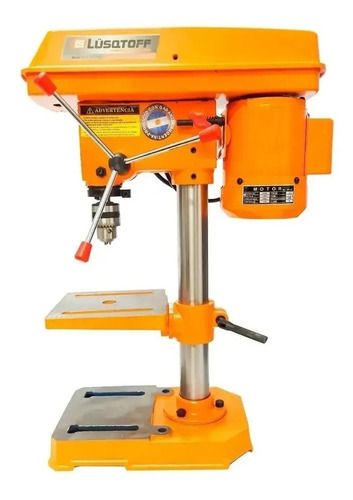 Taladro Perforadora De Banco Lusqtoff 1,3hp 13mm Tb-13 Naranja - Imagen 5