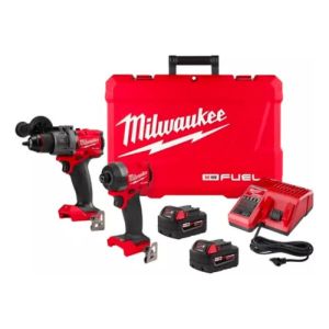 Milwaukee Kit Taladro Y Desatornillador Milwaukee 3697-259 Color Rojo