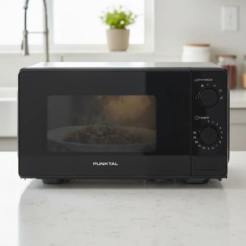 Microondas 20 Litros Manual Punktal Pk-2029m - Negro - Imagen 2