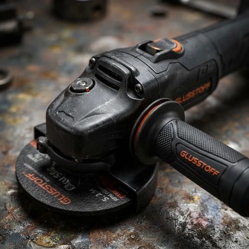 Amoladora Angular 115mm A Bateria C/2 Bat 4.0amp + Cargador Negro 50 - Imagen 7