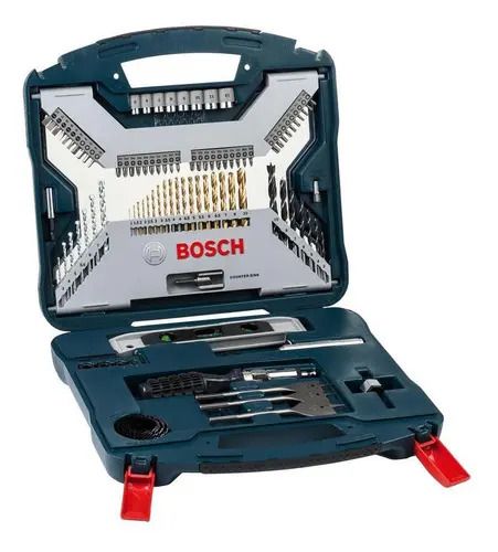 Brocas Y Kit De Brocas Bosch X-line De Titanio, 100 Piezas Azul - Imagen 2