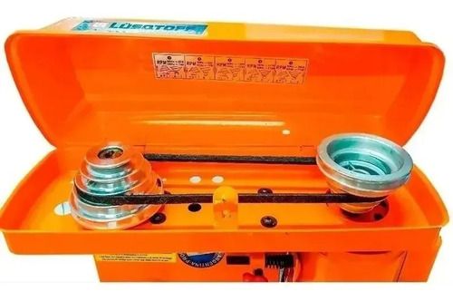 Taladro Perforadora De Banco Lusqtoff 1,3hp 13mm Tb-13 Naranja - Imagen 6