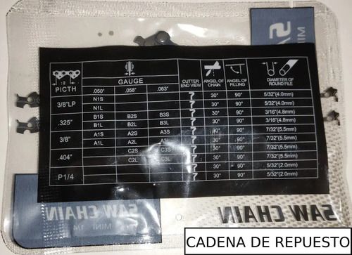 Motosierra Eléctrica A Batería Lüsqtoff Mml40-9bk De 24w Color Negro/naranja 18 V - Imagen 3