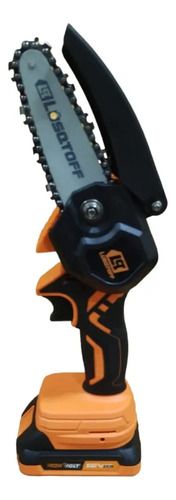 Mini Motosierra A Bateria Lusqtoff Black Series Cargador 2 Bat Color Naranja - Imagen 3