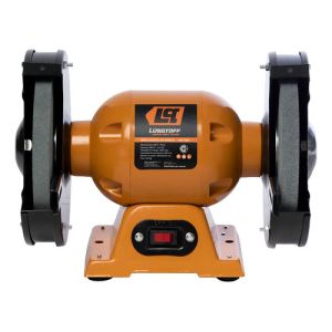 Amoladora De Banco 550w Lusqtoff Color Naranja Frecuencia 50 Hz