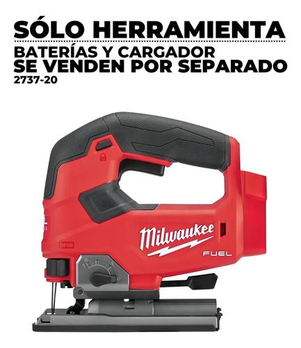 Sierra Caladora Milwaukee M18 Fuel 2737-20 No Incluye Batería Y Cargador - Imagen 2