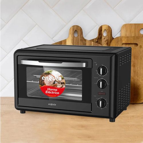 Horno Electrico Enxuta 32lts 1500w 3 Funciones Color Negro - Imagen 5