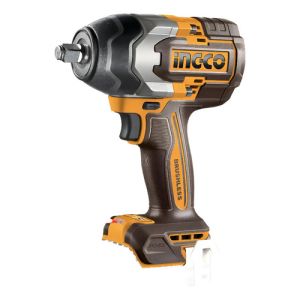 Llave De Impacto 850nm Sin Bateria Ingco Ciwli20851 Color Amarillo Frecuencia 50hz 60hz