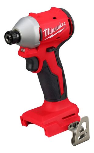 Taladro Inalámbrico De 6.35mm Milwaukee 3650-20 + Accesorio 3600 Rojo