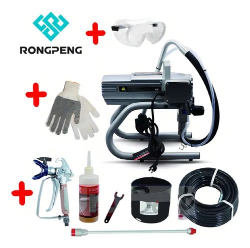 Equipo Pintar Profesional Airless Rongpeng 1,2hp R450 - Tyt - Imagen 6