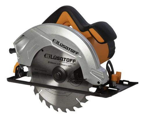 Sierra Circular Eléctrica Lüsqtoff Csl1500-8 185mm 1.5kw Naranja/negro 50hz 50 Hz - Imagen 4