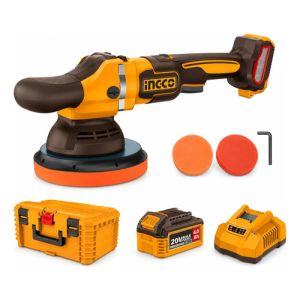 Lustra Pulidora Ingco 6 Con Bat, Cargador Y Valija Amarillo