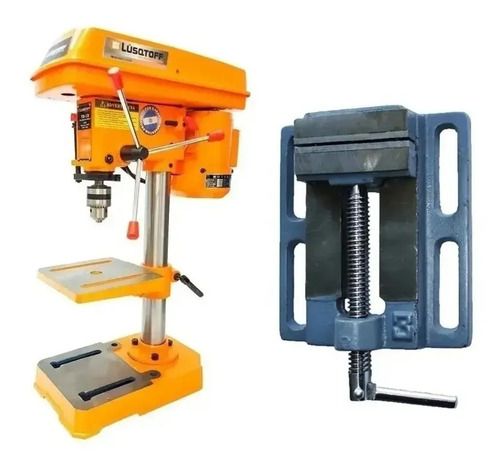 Taladro Perforadora De Banco Lusqtoff 1,3hp 13mm Tb-13 Naranja - Imagen 4