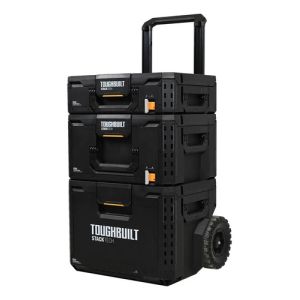 Caja Organizadora Herramientas Con Ruedas Toughbuilt Tb-b1s3-b-70r Negro