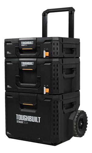 Caja Organizadora Herramientas Con Ruedas Toughbuilt Tb-b1s3-b-70r Negro