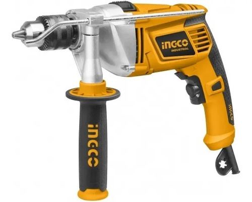 Taladro Percutor Ingco Id11008 1100w Velocidad Variable Color Amarillo Naranja Claro 60 Hz - Imagen 4