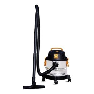 Aspiradora Ind 1 Motor Polvo Líquido 15 Litros Lusqtoff Color Acero Inoxidable/negro