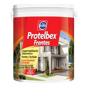 Membrana Líquida Impermeable Elbex Protelbex Blanco Satinado Paredes Exteriores