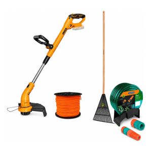Bordeadora Bat P20s Extensible 20v Ingco Cgtli20018 + Regalo Anaranjado
