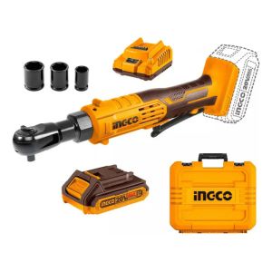 Crique Ingco 20v 3/8'' 65nm Bateria Cargador Y Maletin Naranja